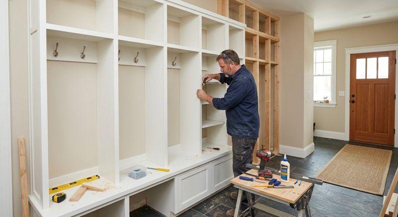 Built In Tv Cabinetry in Woodbridge, VA